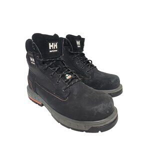 Helly Hansen Men's 6” FreshTech Steel Toe Work Boots HHS232001 Black Size 11M